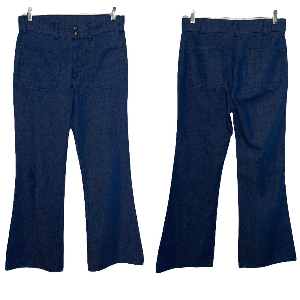 RARE 70s Vintage Levi’s “Carrot Tab” Bell Bottoms | Fresh Produce Line - Picture 10 of 16